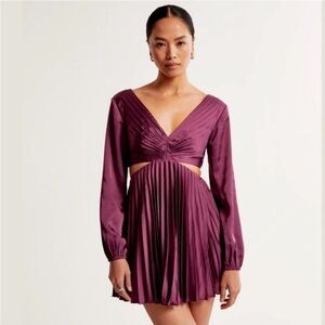 Abercrombie & Fitch Purple Mini Dress